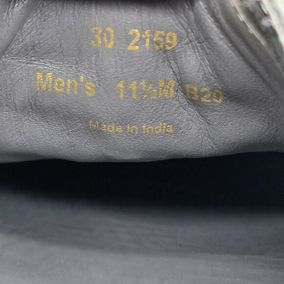 Trask Alder Shoes Men's 11.5 M Gray Leather Sheepskin Lace Up Casual Sneakers - Picture 9 of 9